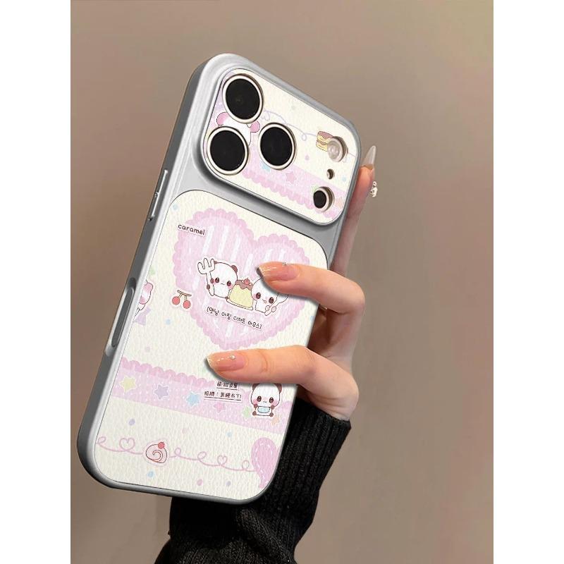 Cute Dessert Cat Pattern Anti Drop Shockproof Phone Case For Apple Iphone