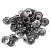 50 jeux Style Vintage 50 Jeux Boutons-Pression en Laiton Forme Ronde Décoration Tissu Boutons-Pression Attaches-Pression en Cuir Pour Vêtements