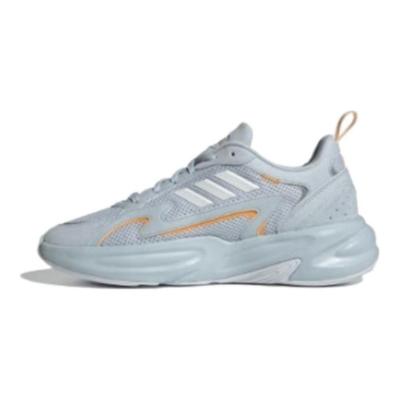 Ozwave Fabric Synthetic Leather Comfortable Versatile Breathable Low-Top Dad Shoes Unisex Sneakers Blue White Orange JI1589
