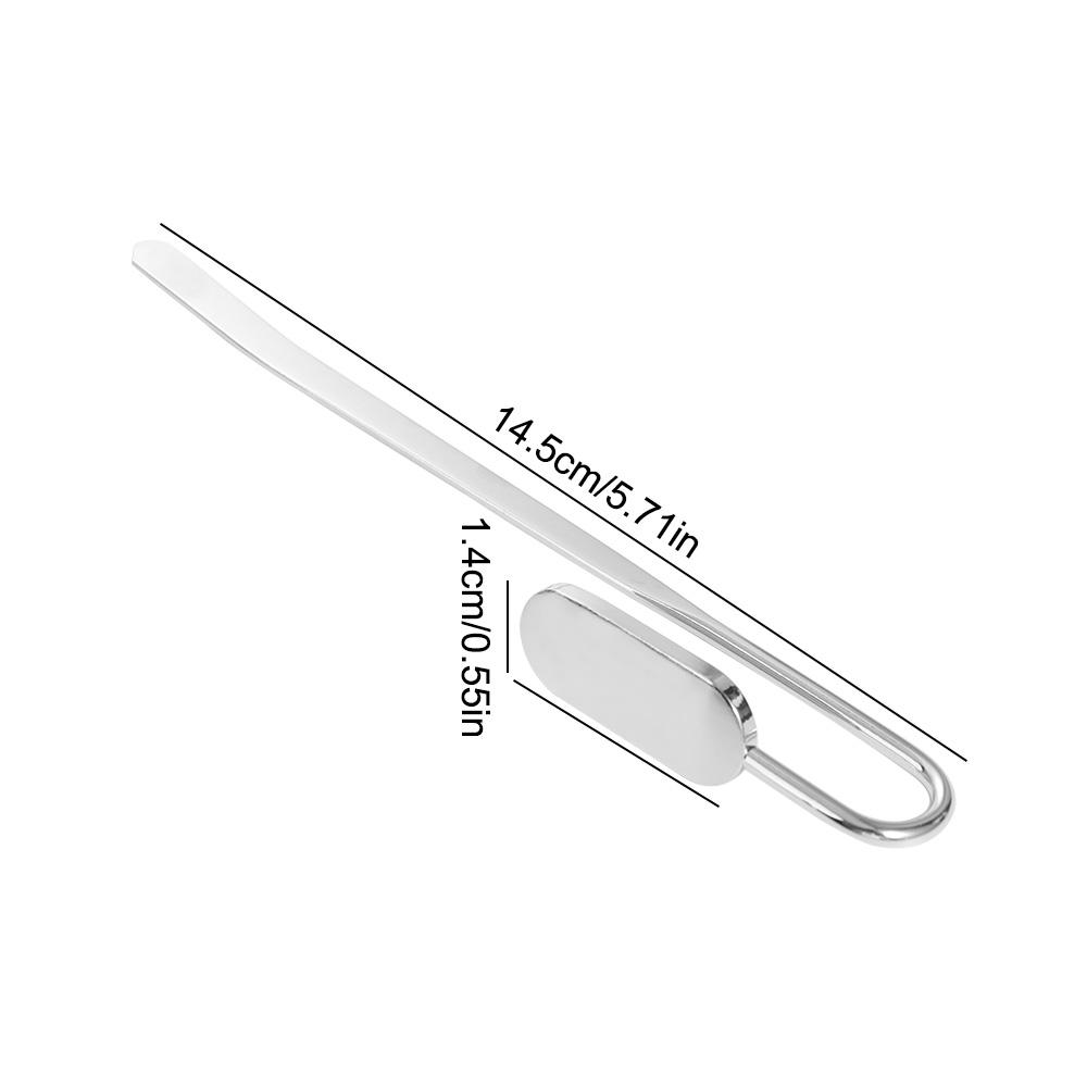 Reading Supplies Swan Neck Bookmark Silver Book Page Holder Round Metal Book Cilp  Great Gifts