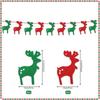 Merry Christmas Banner Holiday Bunting Garlands Elk Festive Party Decoration for Holiday Xmas New Year Party Home Supplies