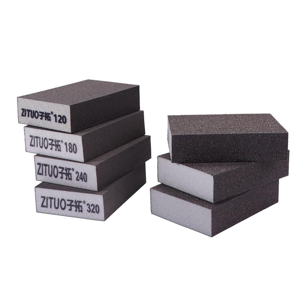 Washable Sanding Sponge Blocks Abrasive Pad Polished Sand Brick Sandpaper Model  Paint Polished