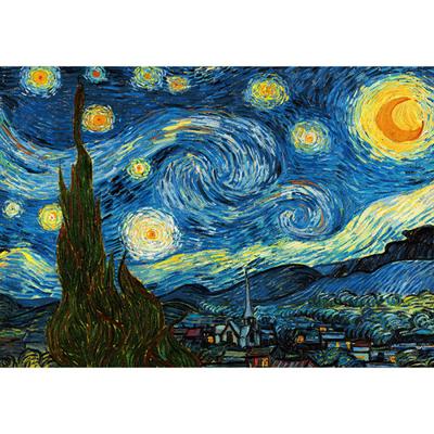Puzzle 1014 elementów - Gwiaździsta noc, popularna koreańska układanka