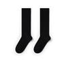 Women's Low-Pressure Over-the-Knee Compression Socks – Slimming, High-Top, Half-Length, Black, for Spring/Autumn