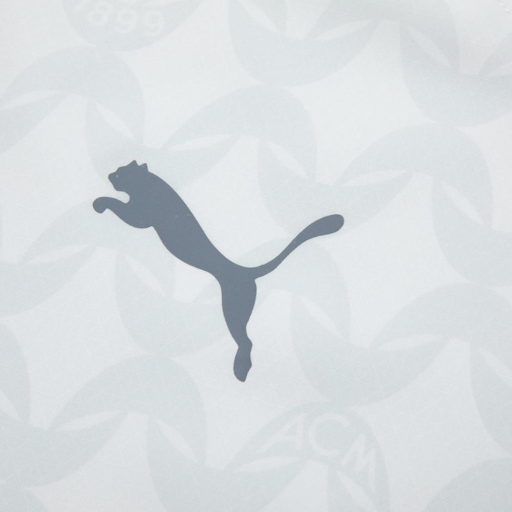 Puma Acm Away Authentic Player Edition Jersey With Logo Print Round Neck Short Sleeve Soccer Shirt Men Tops White 770390-02