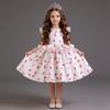 Little Girl's Flutter Sleeve Flower Dress - Formal Princess Costume for Children's Performance