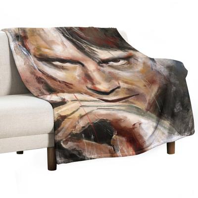 Soffio Throw Blanket Flannel Camping Beach Bed Covers Blankets