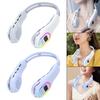 Neck Fan Handsfree,Low Noise LED Display Personal Cooling for Men Women Outdoor Indoor
