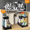 Double-layer Drawer Seasoning Household Kitchen Storage Rack Bathroom Sink Layer Debris Storage Rack