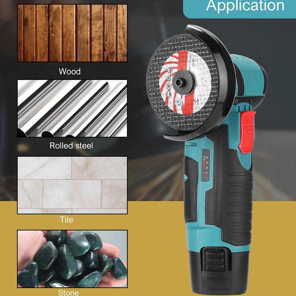 10pcs 75mm Resin Cutting Disc Set Corundum And Zirconium Grinding Wheels For Metal And Stainless Steel For Angle Grinder