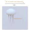 Jellyfish Lamp Voice Control Jellyfish Night Light Rechargeable Jellyfish Table Lamp Jellyfish Desk Lamp for Home Office Decor