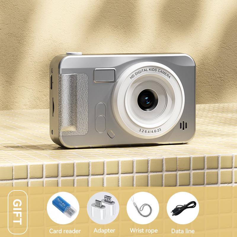 2.4" Retro HD Digital Camera - Compact Portable CCD Card Camera