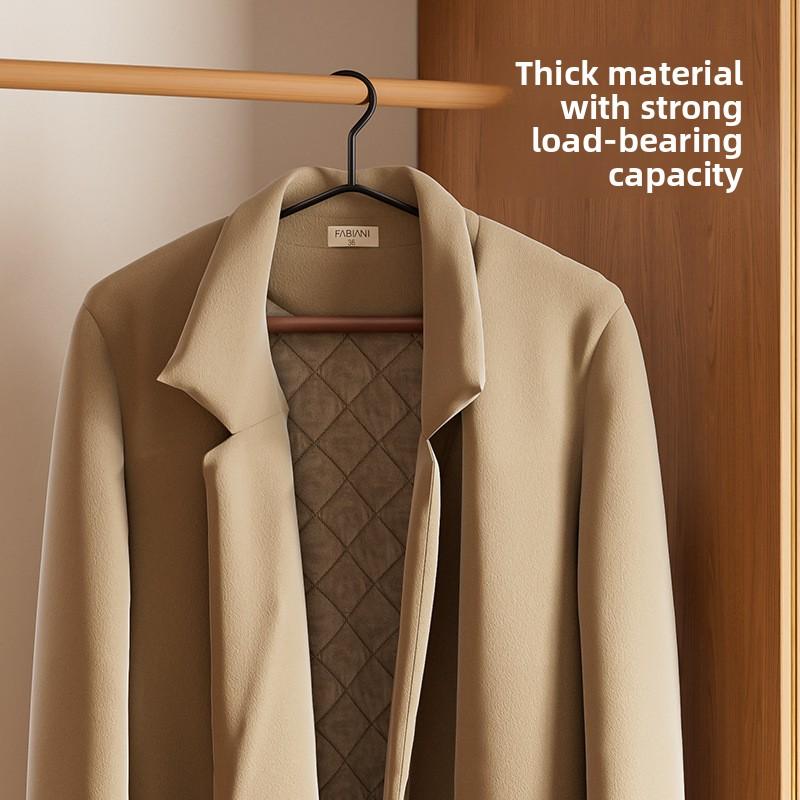 Beech Wood Clothes Hanger for Home Use, Anti-slip and Traceless Clothes Hanging Rack, Adult Clothes Hanger for Drying Clothes