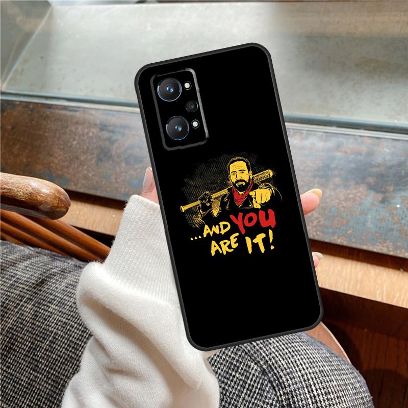 Negan The Walking Dead Case For Realme 15 Pro 11 12 13 14 Pro Plus C65 C67 C61 C53 C55 C51 C25 C63 C71 C75 GT6 GT7