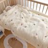 Mling Baby Embroidered Muslin Blanket