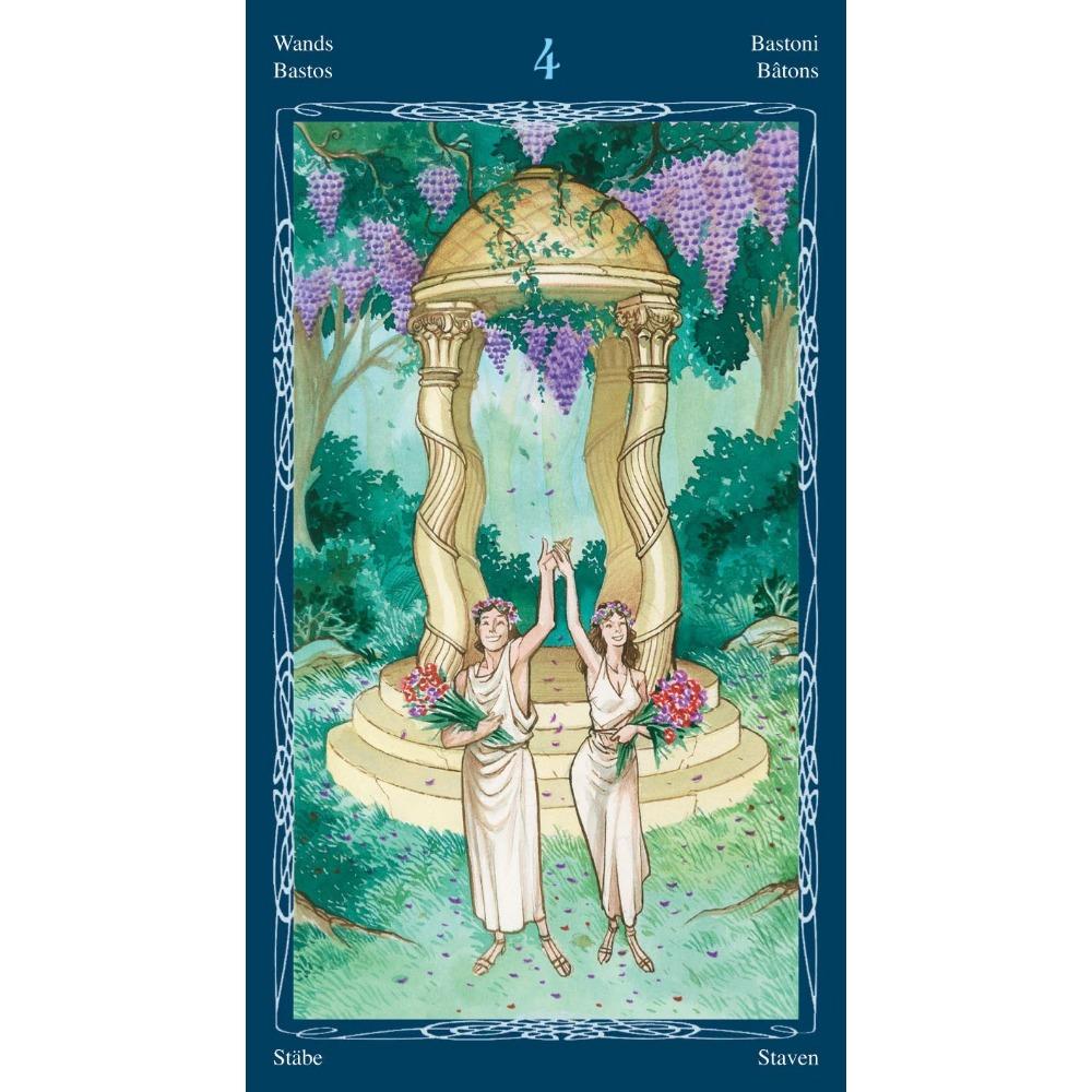 Tarot der Mystischen Spirale 12*7cm 78 Stück Karten