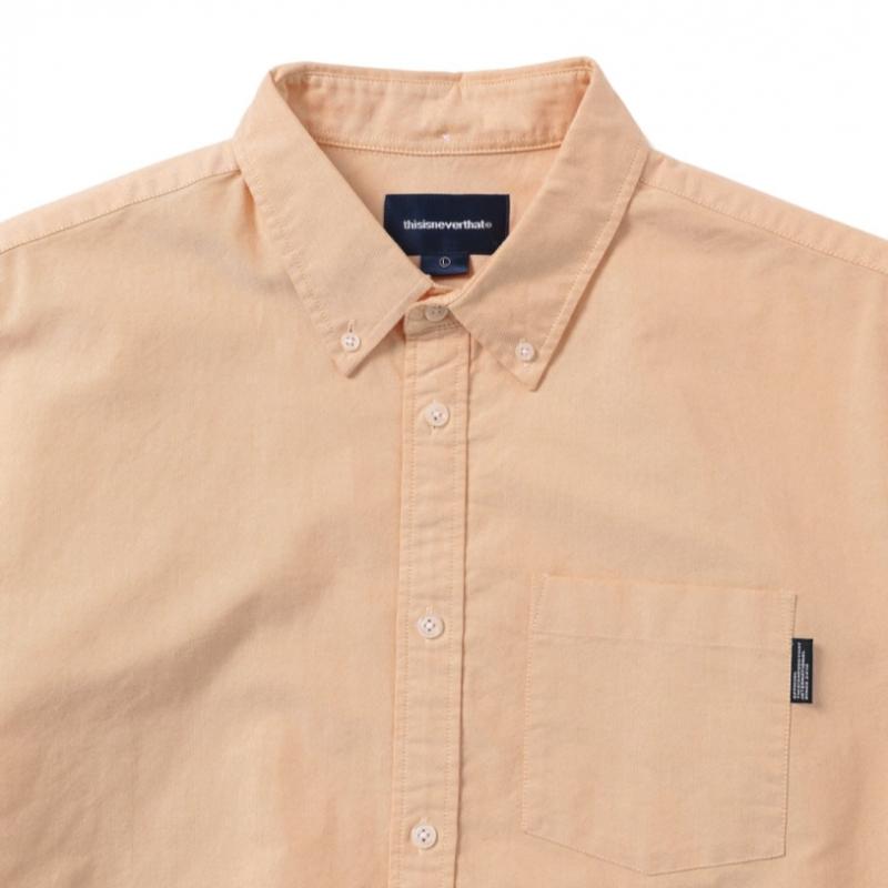 ThiSiSneverthat Oxford S S Shirt Apricot