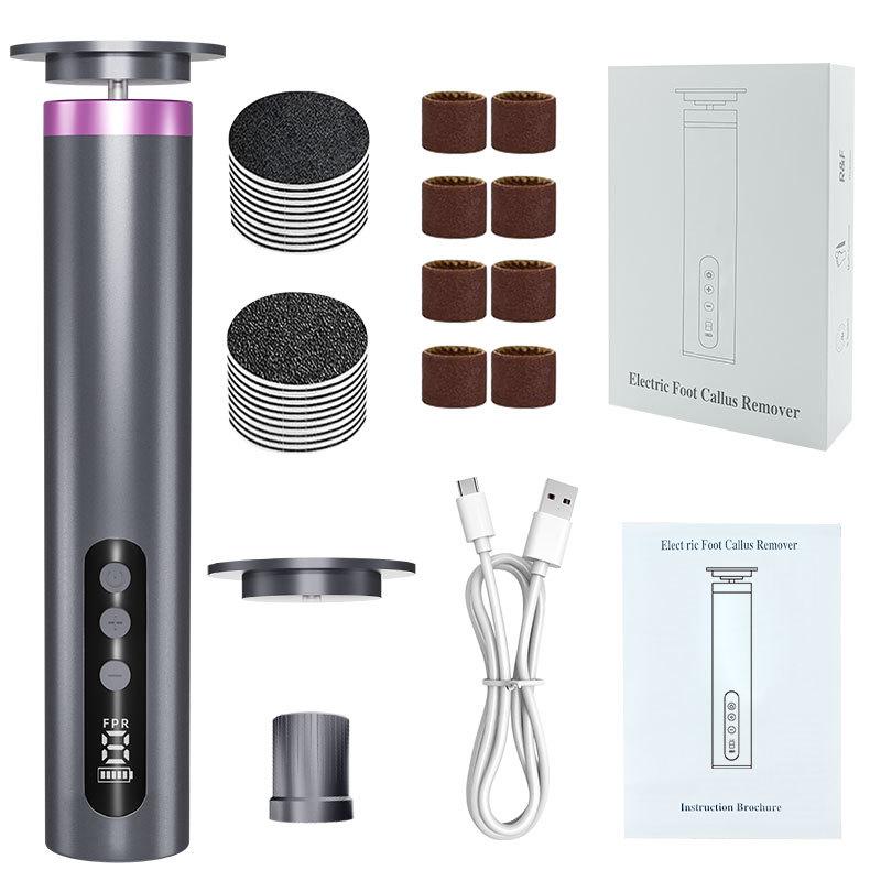 Portable Electric Foot Grinder & Dead Skin Remover for Home and Salon Use - Perfect for Foot Care and Nail Treatment