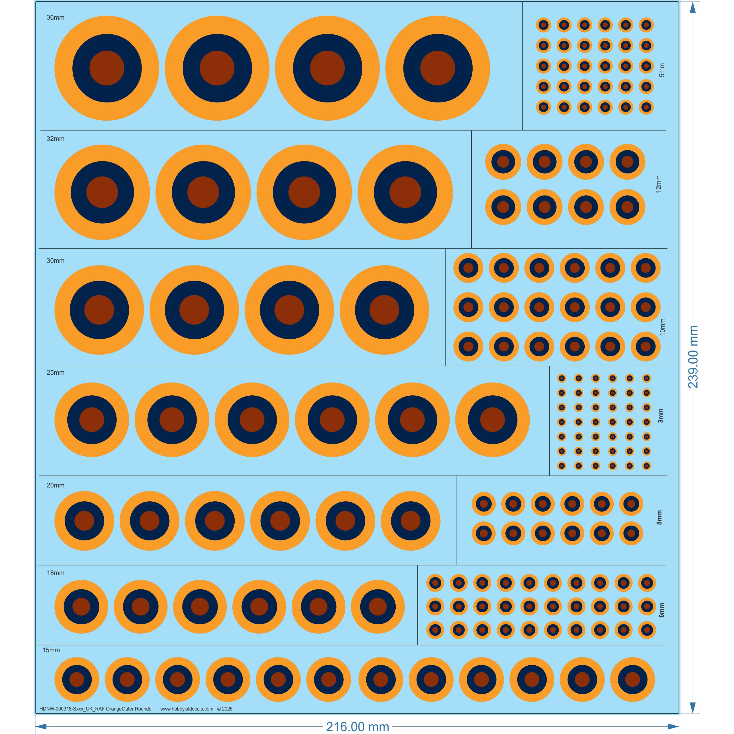 UKRAF OrangeOuter Roundel