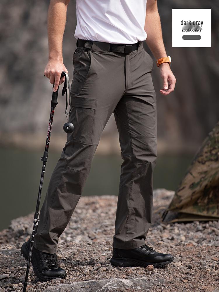 Free Soldier Men s Honeycomb Quick-Dry Hiking  Climbing Pants - Breathable, UV Protection, High Stretch for Spring/Summer 32/30L (140-160 lbs)