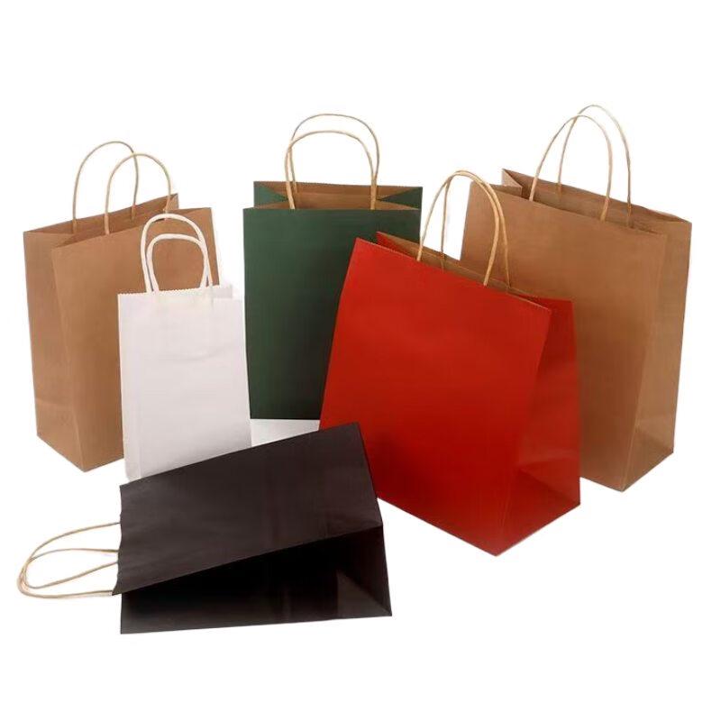 Kraft Paper Gift & Takeout Bags