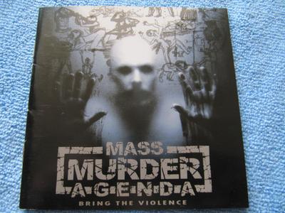 CD MASS MURDER AGENDA - Bring The Violence BLOD083CD Black Lodge Rec 2012 Sweden Rock Gebraucht