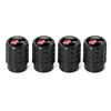 New 4pcs Aluminium Car Tire Valve Stems Caps Gear shaped Valve For T Sline TT A1 A2 A3 A4 A5 A6 A7 A8 8P B6 B7 Auto Accessories