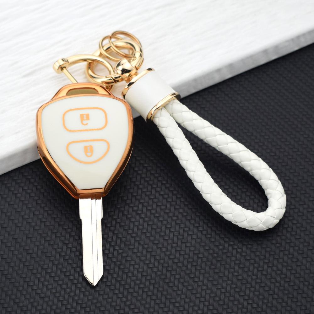 Protective Cover For Toyota Auris HiLux Corolla Fortuner Prado Verso Camry Reiz Yaris Vitz Vios Rav4 Ractis Car Key Case Holder