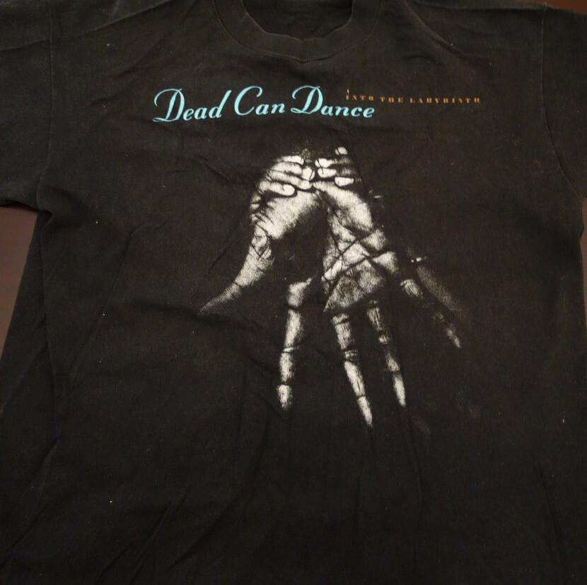 Vintage Dead Can Dance Into The Labyrinth 1993 Black All Size Shirt  AH1380 Unisex T-Shirt XXL