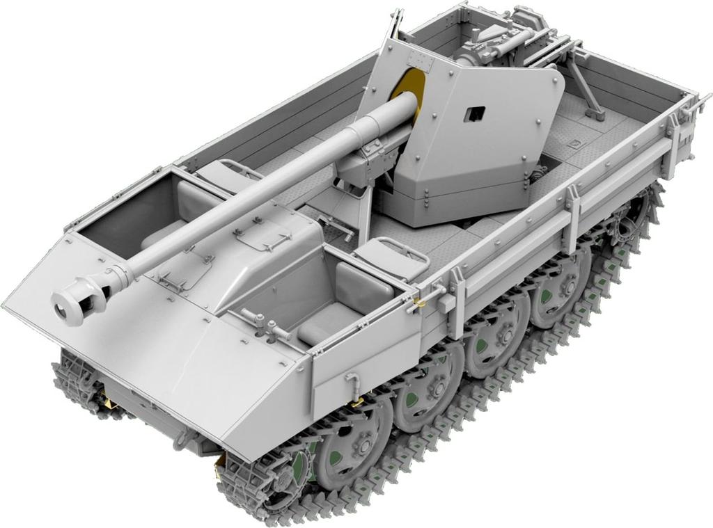 Miniart Gun RSO Plastic Model MA35483 1/35 7.5cm Pak40/4 Self-Propelled (Military Vehicle)