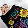 Du bist mein Sonnenschein, Du bist mein Sonnenschein Überwurfdecke Personalisiertes Geschenk Camping Weihnachtsgeschenke Decken Für Babydecken