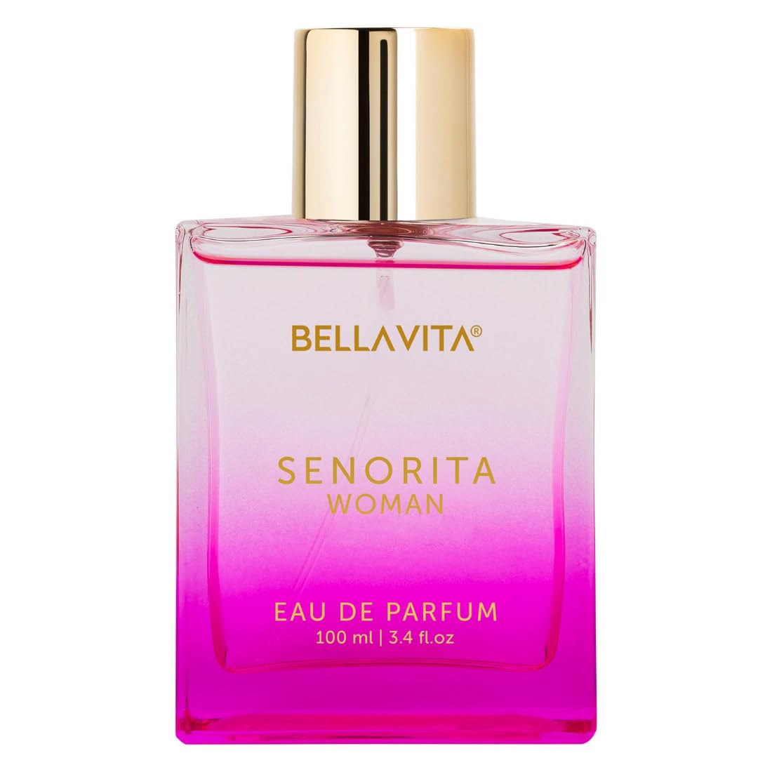 Bella Vita Luxury Women Senorita 100ml Eau De Parfum Liquid Perfume With Yuzu, Lotus, Magnolia & Musk | Fresh & Fruity Long Lasting Edp Fragrance S