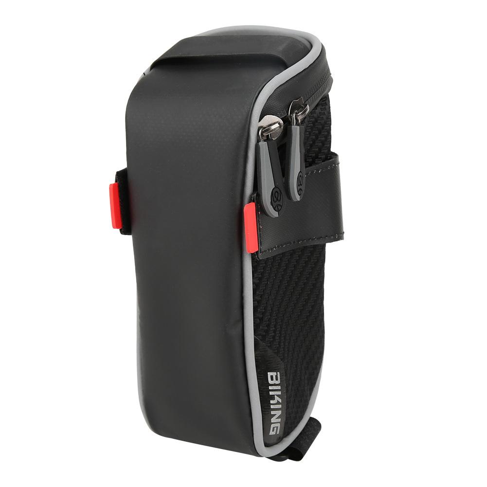 Portable PU Bicycle Saddle Bag Waterproof Large Capacity Tail Seat Pouch Cycling Equipment1