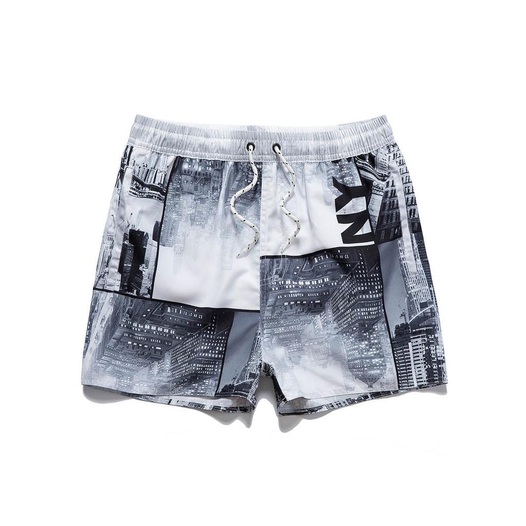 Herren lässige bedruckte Badeshorts für den Sommer, bequem für den Alltag