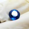 Natural Blue Sapphire Loose Gemstone 7.75 Ct Round Cut September Birthstone for Gem Collections