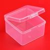 Square Transparency Plastic Storage Containers Box Organizers for Beauty Supplie