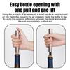 Wine Opener Needle Type Pneumatic Bottle Opener Portable Metal for Home Restaurant Party Wine Lovers Corkscrew Opener Tools Bar Accessories