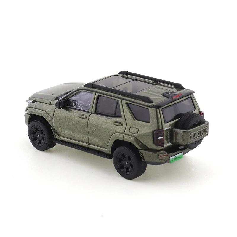 XCARTOYS 1/64 Tank 400 Hi4-T- Flowing Green Car Alloy Motor Vehicle Diecast Metal Model Kids Xmas Gift Toys for Boys