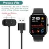 For Amazfit GTS 2/GTS 2 Mini/GTR 2e/Bip 5/Bip 3/Bip U Fast Charger USB Charger Smart Watch Charging Cable  Replacement Chargers