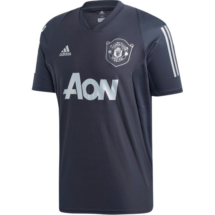 Adidas Manchester United T Shirt Men s Gray DX9007- M