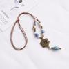 Winter New Factory Direct Sales Ceramic Niche Design High-end Necklace Ceramic Sweater Chain Accessories