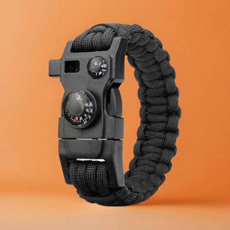 Многофункциональный браслет выживания из паракорда