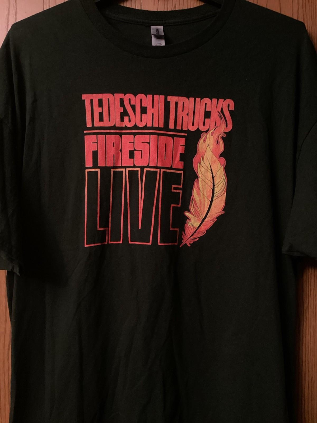 Tedeschi Trucks Band - “Fireside - Live” - Green Shirt - 3XL M