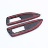 1 Pair Car Front Left And Right Carbon Fibre Effect Side Wing Repeater Indicator Surrounds For Vauxhall Corsa VXR