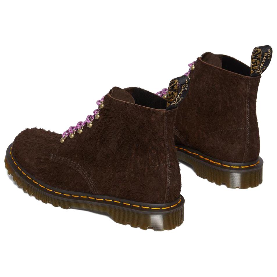 Dr. Martens Round Toe Casual Short Boots Unisex boots Dark-Brown 30946201