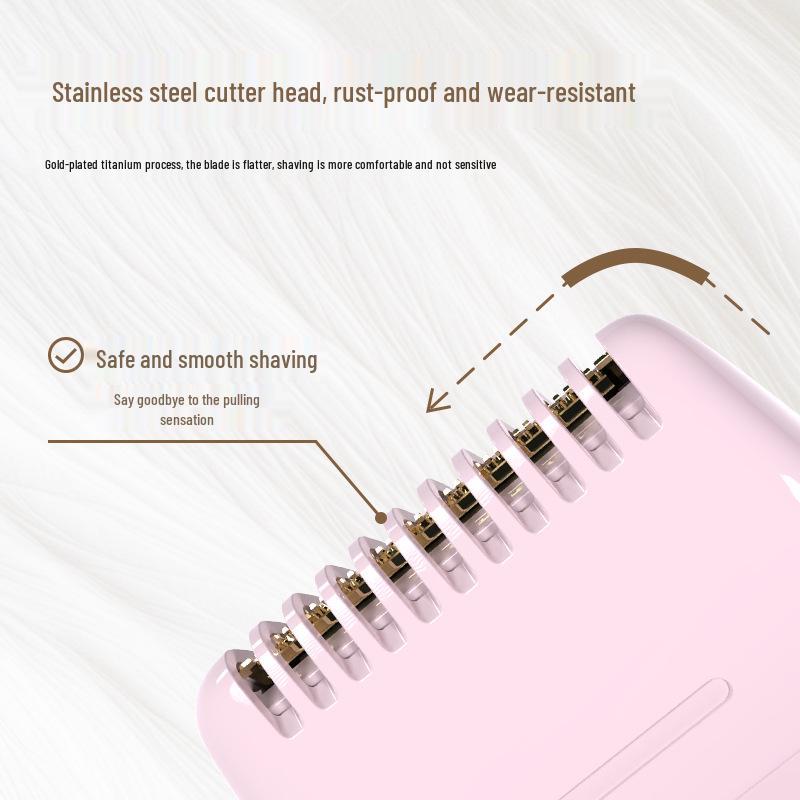 Universal Electric Hair Remover & Clipper for Men and Women - Ideal for Private Parts, Underarms, Legs, and Body