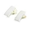 Les Trésors De Lily [C6312] - Silver 'Zen' Silver Earrings - 10x3 Mm