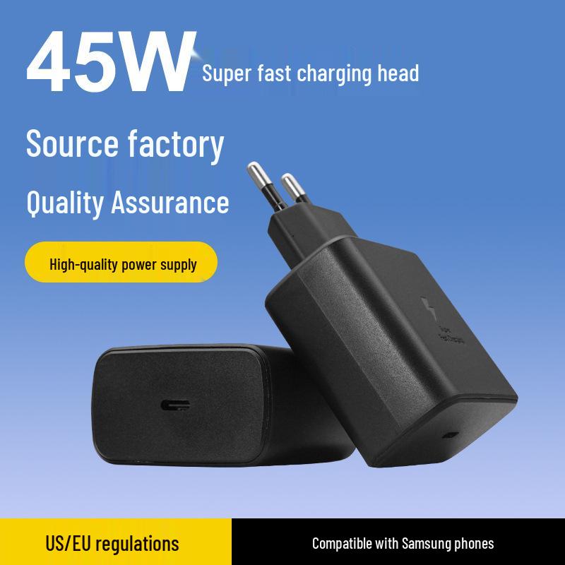 45W Fast Charger for Samsung Galaxy S23 Ultra/S20/S21/S22