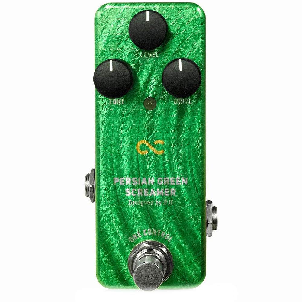 

One Control Persian Green Screamer Overdrive Guitar Effector