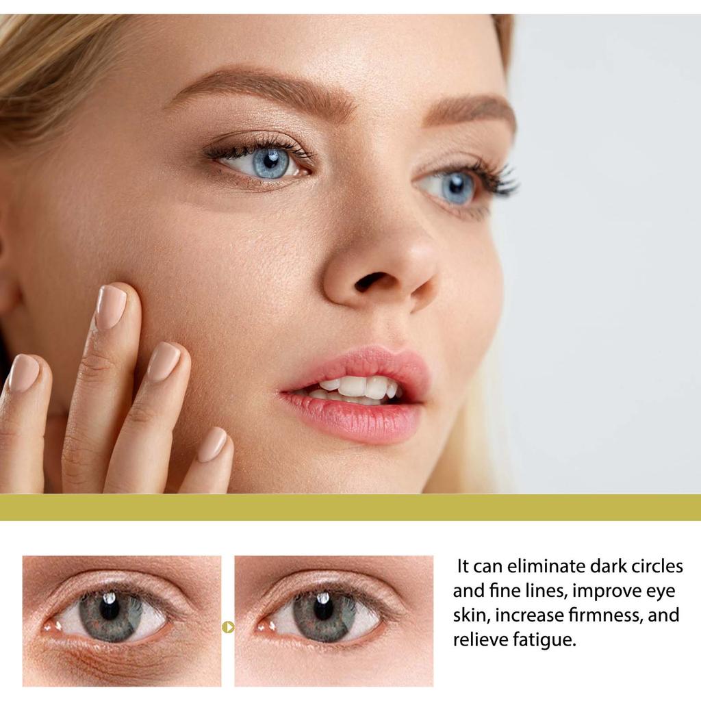 OUHOE Snail Care Eye Cream Stick Reduces Fine Lines, Tightens the Skin Around the Eyes, Nourishes and Cares for Eye Cream